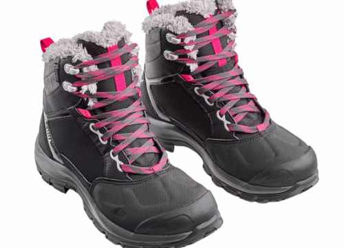 Botas cálidas e impermeables para senderismo