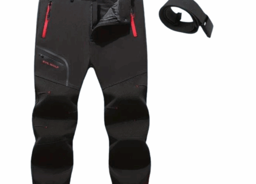 Pantalones térmicos para exteriores con forro polar